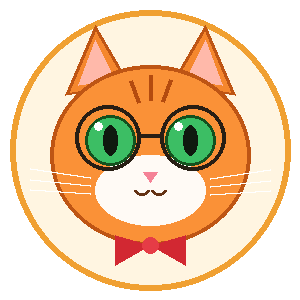 Hilbert the Orange Tabby AI Cat